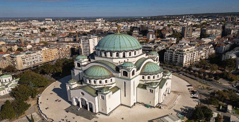 Đại thánh đường Thánh Sava nguy nga tráng lệ tại thủ đô Belgrade – Serbia