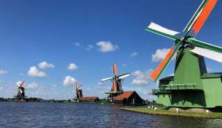 Làng cối xay gió Zaanse Schans